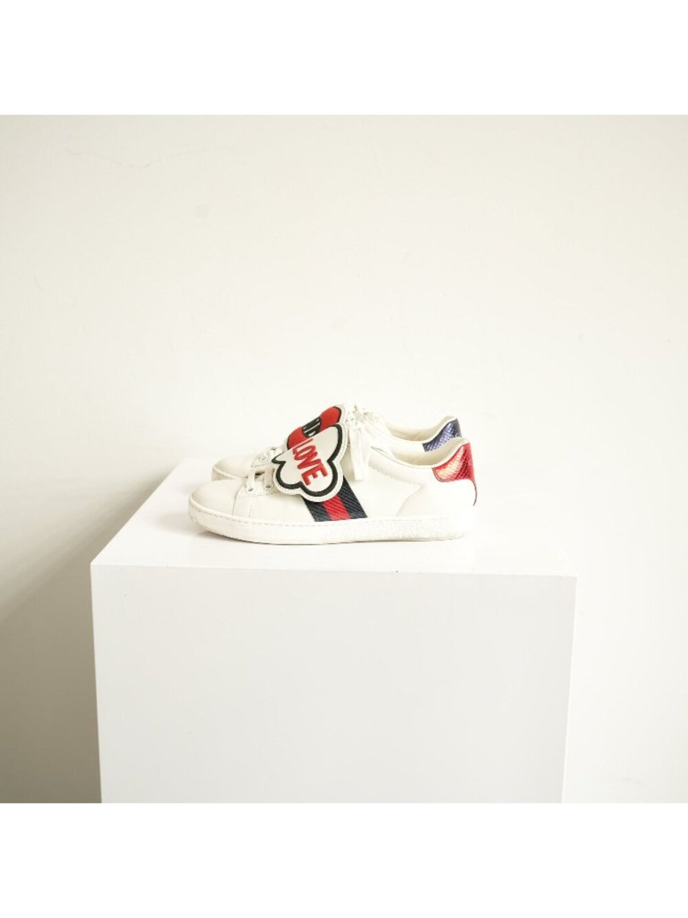 Gucci Ace Blind For Love Sneakers Size 35 1/2